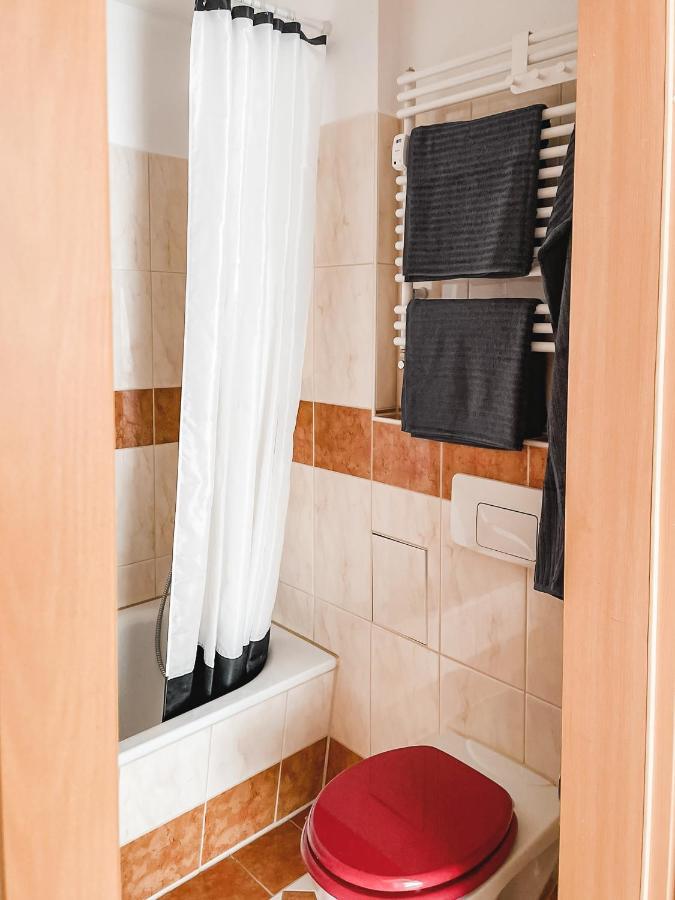 Schoene Wohnung, Eigene Terrasse, Privater Parkplatz, Wi-Fi, Waschmaschine, 3P Кемниц Екстериор снимка